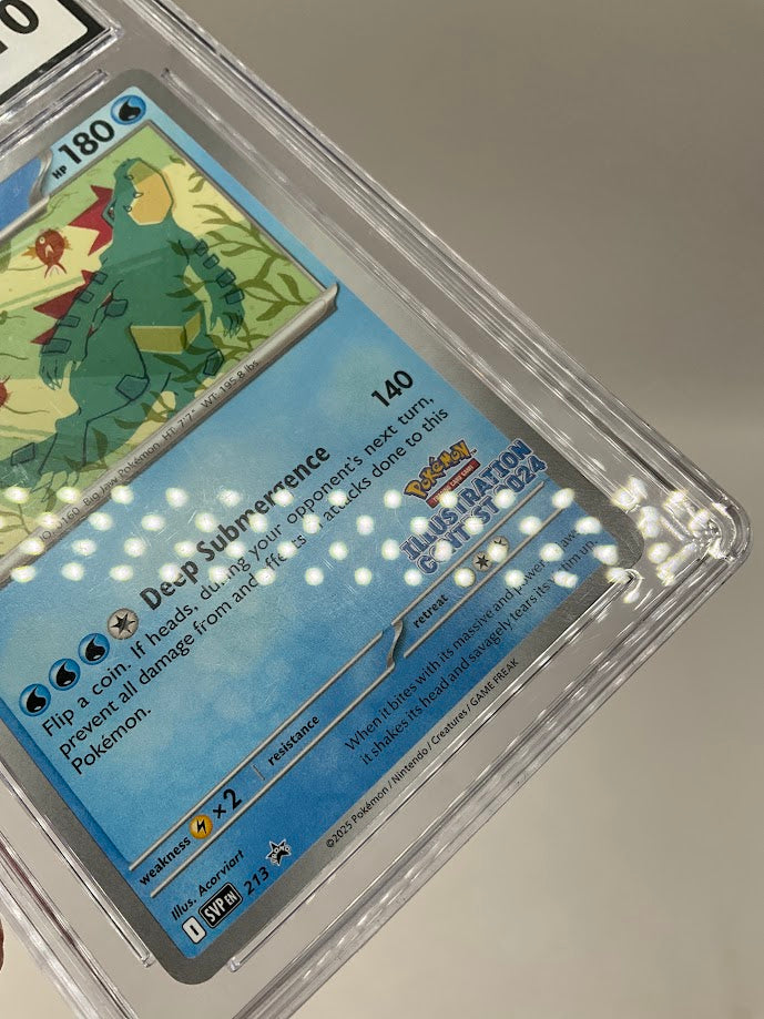 Feraligatr Pokemon Illustration Contest 2024 Winner Promo #213 CGC 10、Collector Store LLC Gaming、kayou