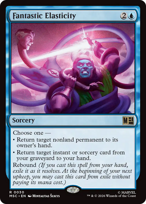 Fantastic Elasticity (Surge Foil) | Marvel Super Heroes Commander、Magic: The Gathering、kayou