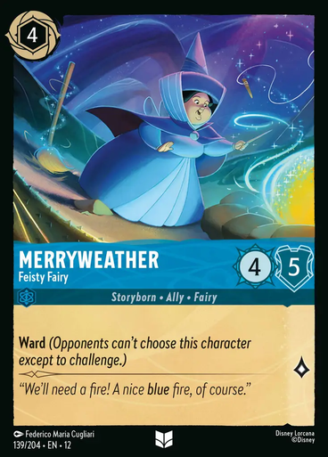 Merryweather - Feisty Fairy (Foil) | Wilds Unknown、Disney Lorcana、kayou
