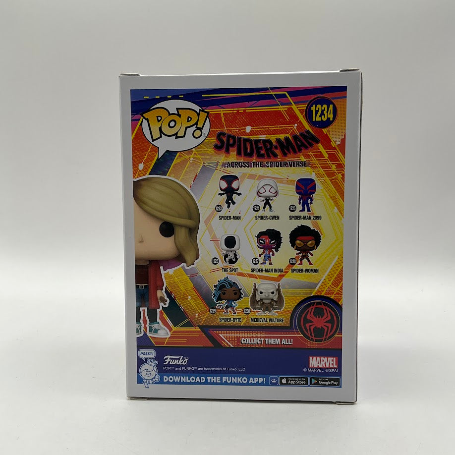 Gwen Stacy Funko Pop! Spider-Man Across the Spider-Verse #1234 GameStop、Funko、kayou