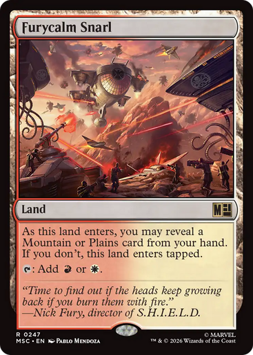 Furycalm Snarl (Surge Foil) | Marvel Super Heroes Commander、Magic: The Gathering、kayou
