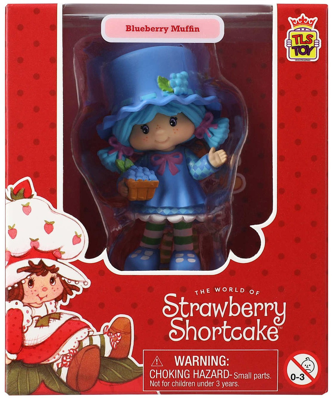 Strawberry Shortcake CheeBee Blueberry Muffin 2.5-Inch Mini Figure、ToyWiz、kayou