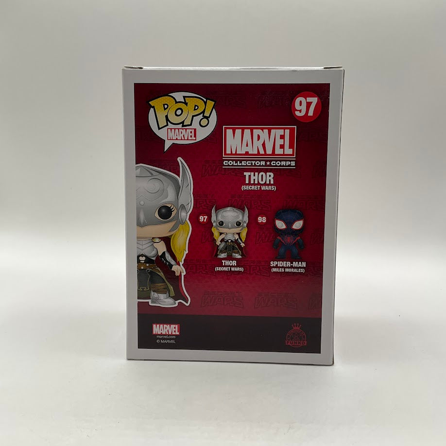 Thor (Secret Wars) Funko Pop! Marvel Collector Corps #97 Exclusive、Funko、kayou