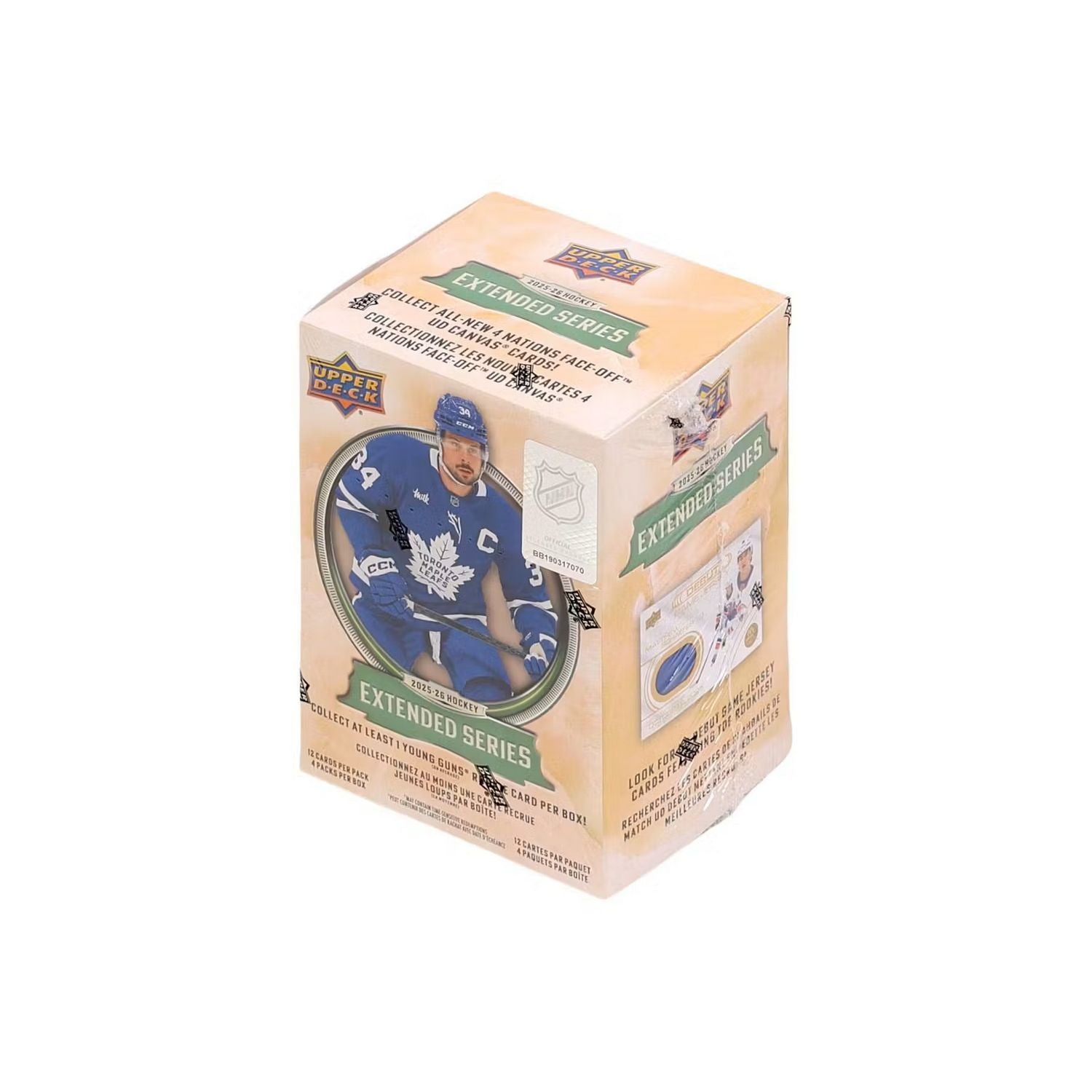 2025-26 Upper Deck Extended Series Hockey Blaster Box、Upper Deck、kayou