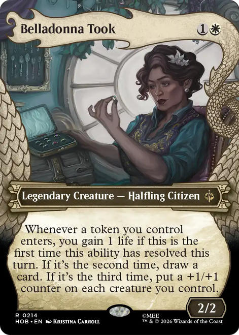 Belladonna Took (Dragon Hoard Frame) | The Hobbit、Magic: The Gathering、kayou