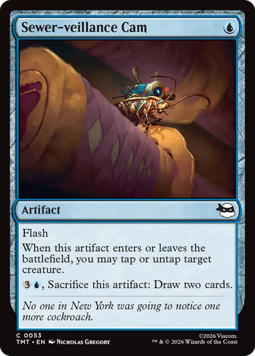 Sewer-veillance Cam (Foil) | Teenage Mutant Ninja Turtles、Magic: The Gathering、kayou