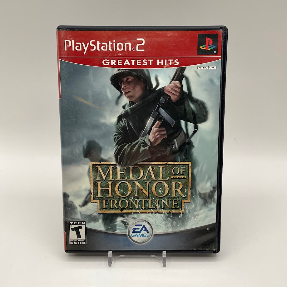 Medal of Honor Frontline Greatest Hits Playstation 2 Used #2、Collector Store LLC - VG、kayou
