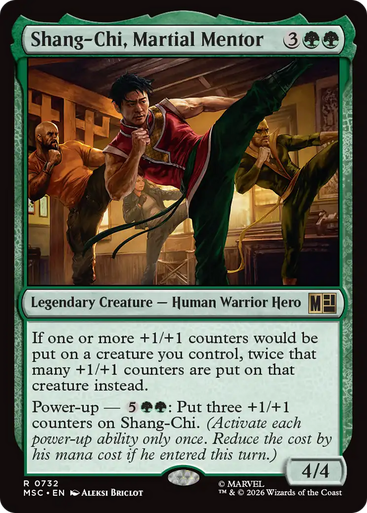 Shang-Chi, Martial Mentor (Foil) | Marvel Super Heroes Commander、Magic: The Gathering、kayou
