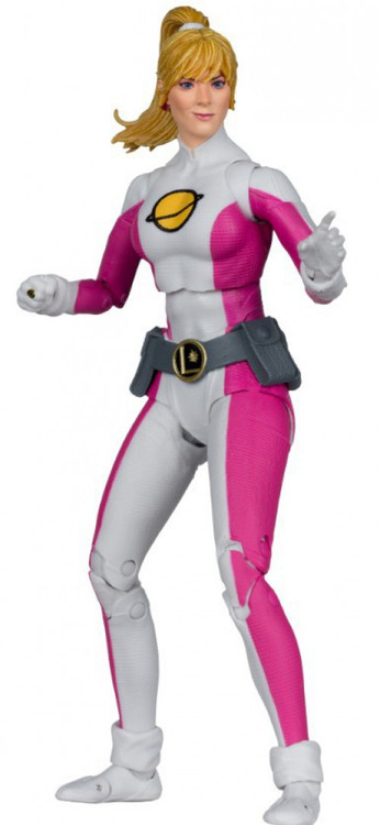 McFarlane Toys DC Multiverse Saturn Girl Action Figure DC Classics, Red Platinum Chase Edition、ToyWiz、kayou