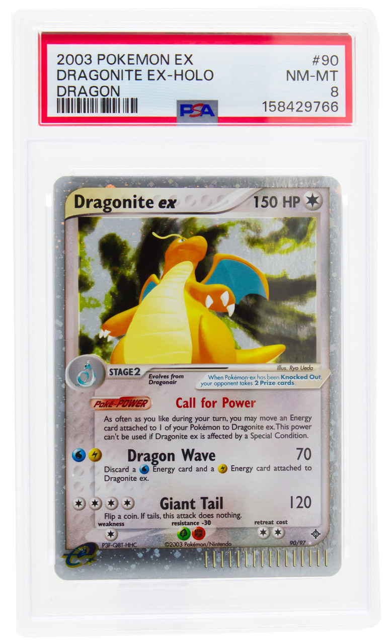 Pokemon EX Dragon Ultra Rare Dragonite ex #90 PSA 8、ToyWiz、kayou