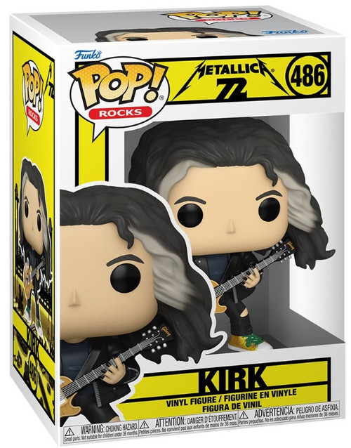 Funko Metallica POP! Rocks Kirk Vinyl Figure #486 72 Seasons, Damaged Package、ToyWiz、kayou