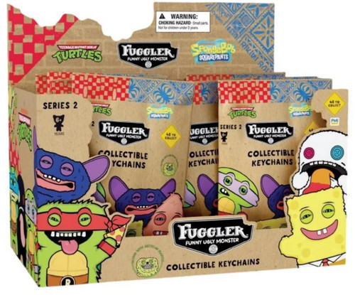 Fuggler Series 2 Collectible Keychains 2.5-Inch Mystery Box 24 Packs、ToyWiz、kayou