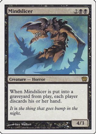 Mindslicer (9ED-146) - 9th Edition Foil、Wizards of the Coast、kayou