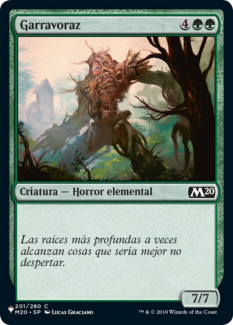 Vorstclaw (Spanish) (LIST-201/280) - The List、Wizards of the Coast、kayou