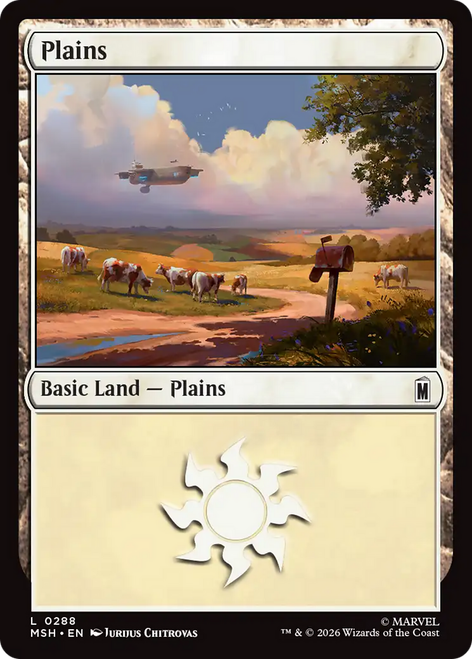 Plains (#288) | Marvel Super Heroes、Magic: The Gathering、kayou
