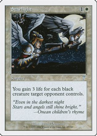 Starlight (7ED-049) - 7th Edition Foil、Wizards of the Coast、kayou