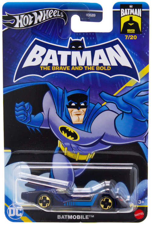 Hot Wheels Batman Silver Series Batmobile Diecast Car The Brave and the Bold、ToyWiz、kayou