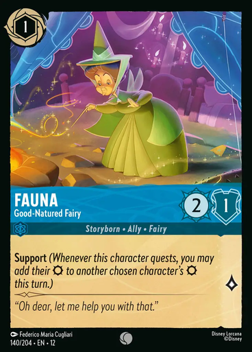 Fauna - Good‐Natured Fairy | Wilds Unknown、Disney Lorcana、kayou
