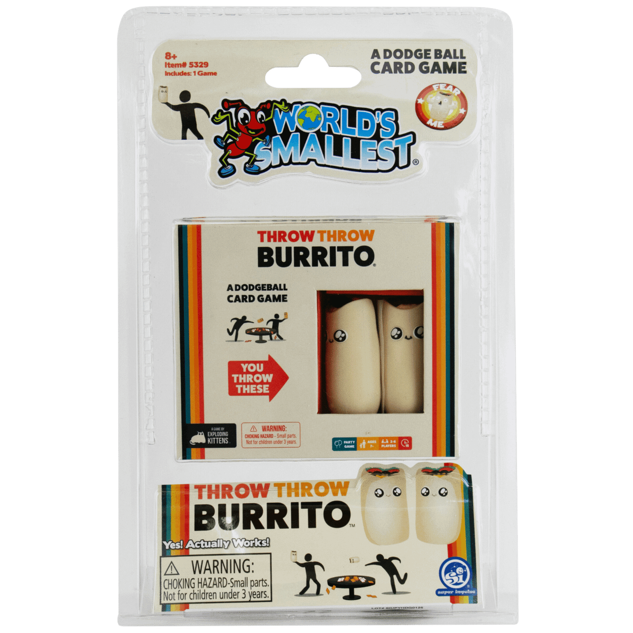 World's Smallest: Throw Throw Burrito、Super Impulse USA、kayou