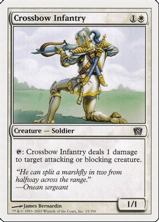 Crossbow Infantry (8ED-015) - 8th Edition、Wizards of the Coast、kayou