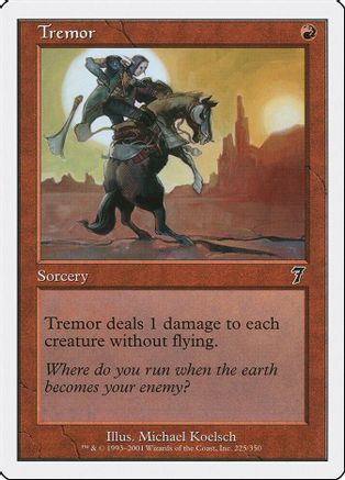 Tremor (7ED-225) - 7th Edition Foil、Wizards of the Coast、kayou