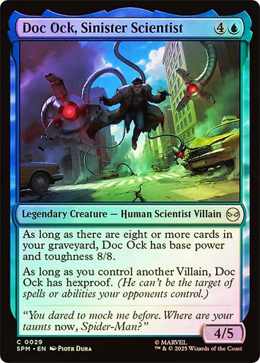 Doc Ock, Sinister Scientist、Magic: The Gathering、kayou