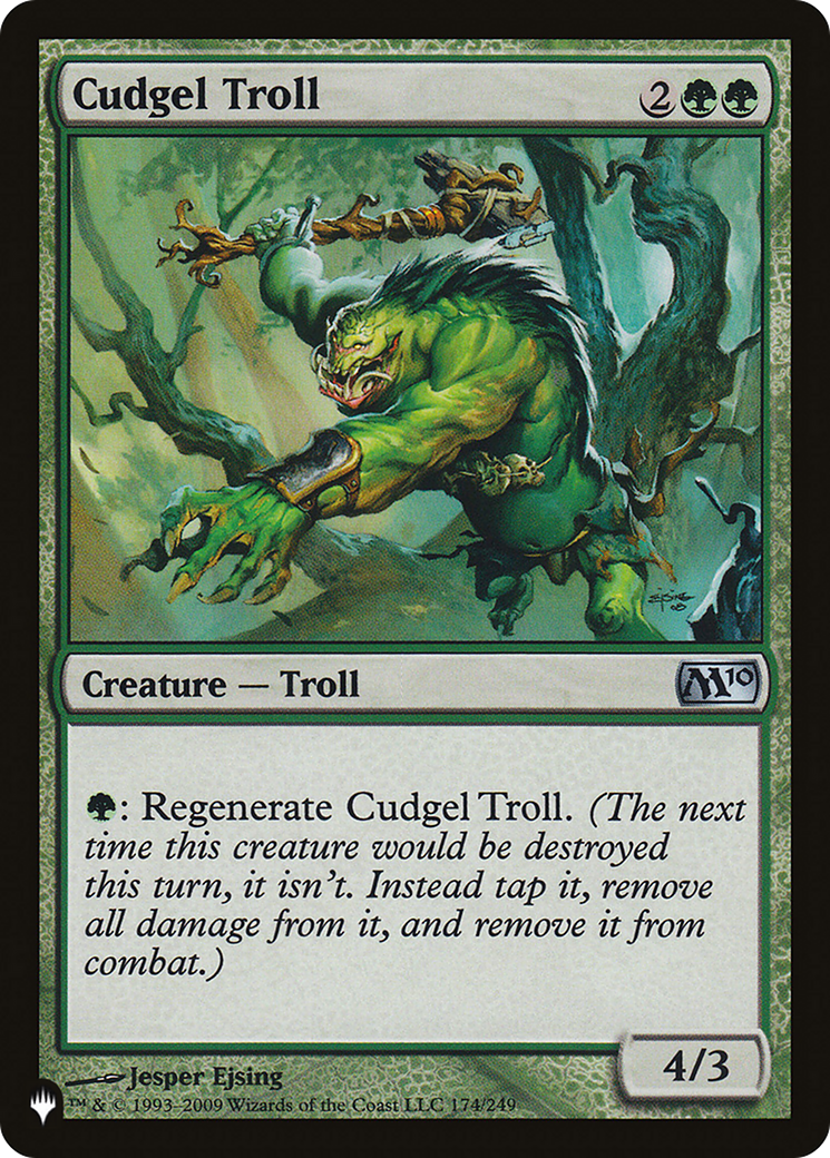 Cudgel Troll (LIST-174/249) - The List、Wizards of the Coast、kayou