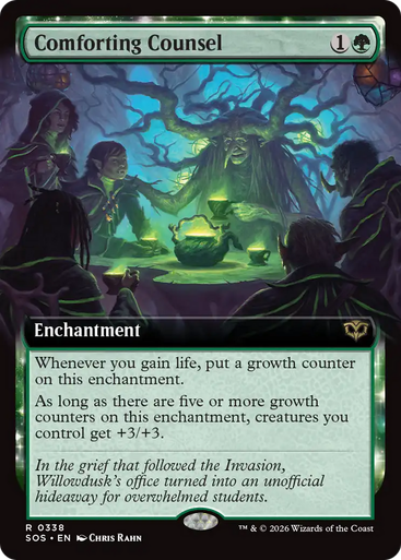 Comforting Counsel (Extended Art) | Secrets of Strixhaven、Magic: The Gathering、kayou