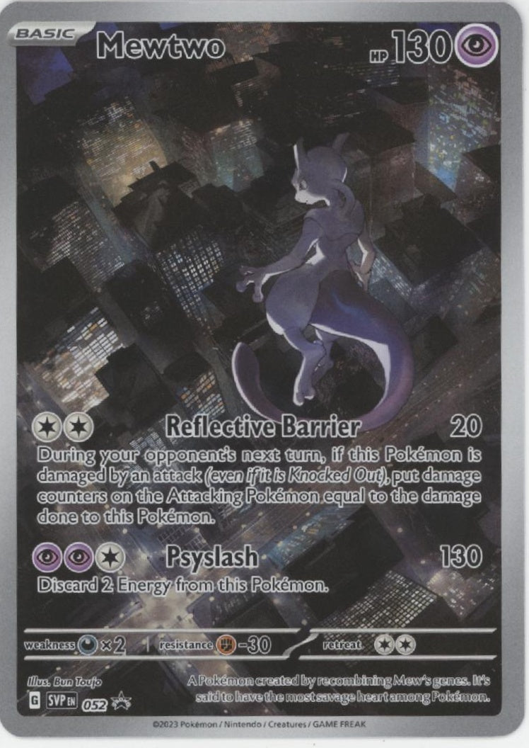 Mewtwo Pokemon Scarlet & Violet Promo #052、Collector Store LLC Gaming、kayou