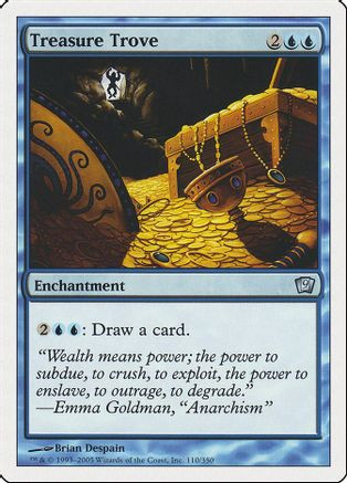 Treasure Trove (9ED-110) - 9th Edition Foil、Wizards of the Coast、kayou