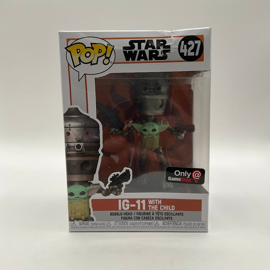 IG-11 with The Child Funko Pop! Star Wars #427 GameStop Exclusive、Funko、kayou
