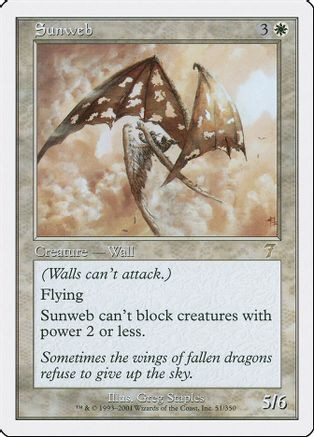 Sunweb (7ED-051) - 7th Edition、Wizards of the Coast、kayou