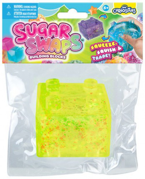 Sugar Swaps Building Blocks YELLOW Squeeze Toy、ToyWiz、kayou