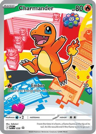 Charmander - 038 38 - ME Mega Evolution Promo Holofoil、The Pokémon Company、kayou