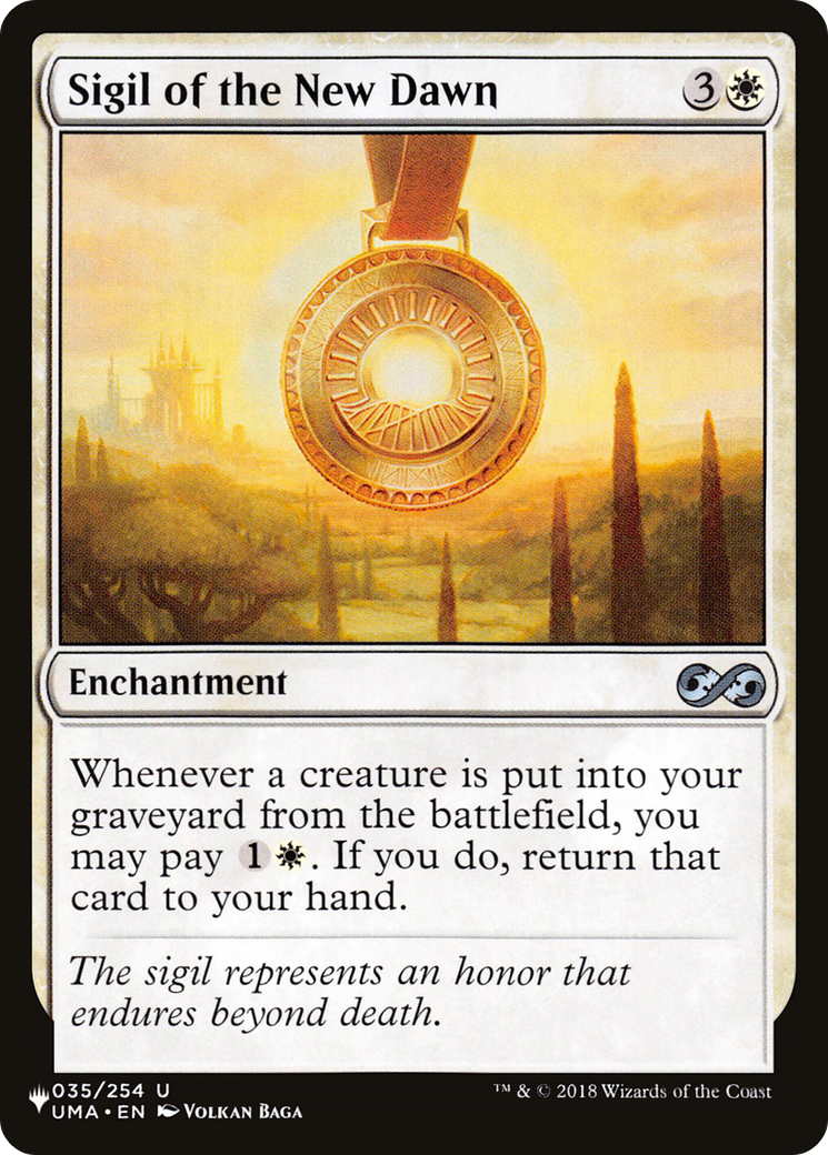 Sigil of the New Dawn (LIST-035/254) - The List、Wizards of the Coast、kayou