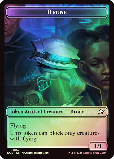 {Drone Token} // {Lander Token}、Magic: The Gathering、kayou