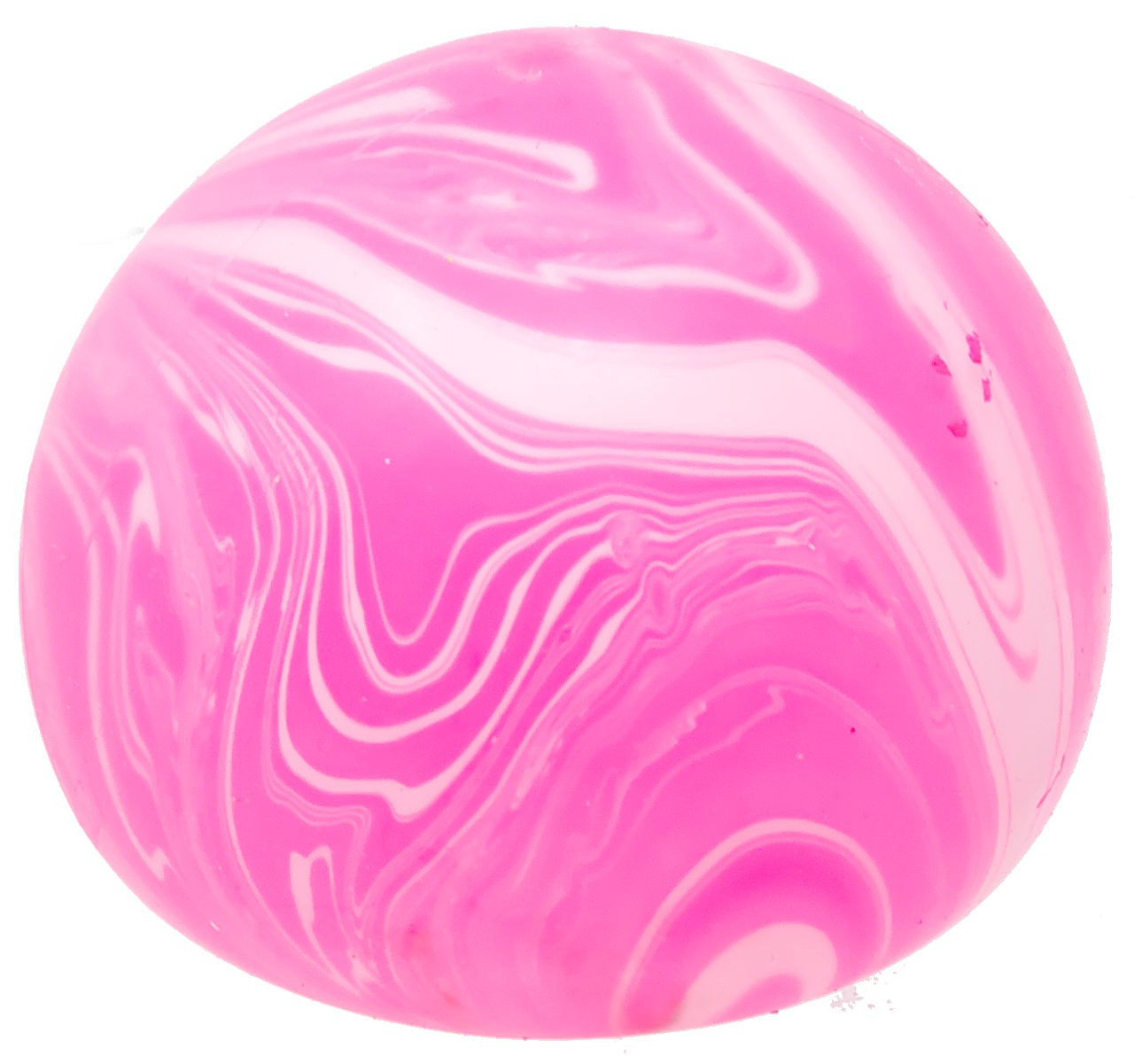 Swirl Marble Ball PINK 2-Inch Stress Squishy Fidget Toy、ToyWiz、kayou