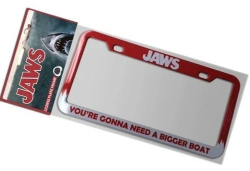 Jaws Bigger Boat License Plate Frame (Pre-Order ships February)、ToyWiz、kayou