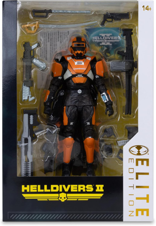 McFarlane Toys Helldivers 2 CE-25 Trench Engineer Deluxe Action Figure Elite Edition、ToyWiz、kayou