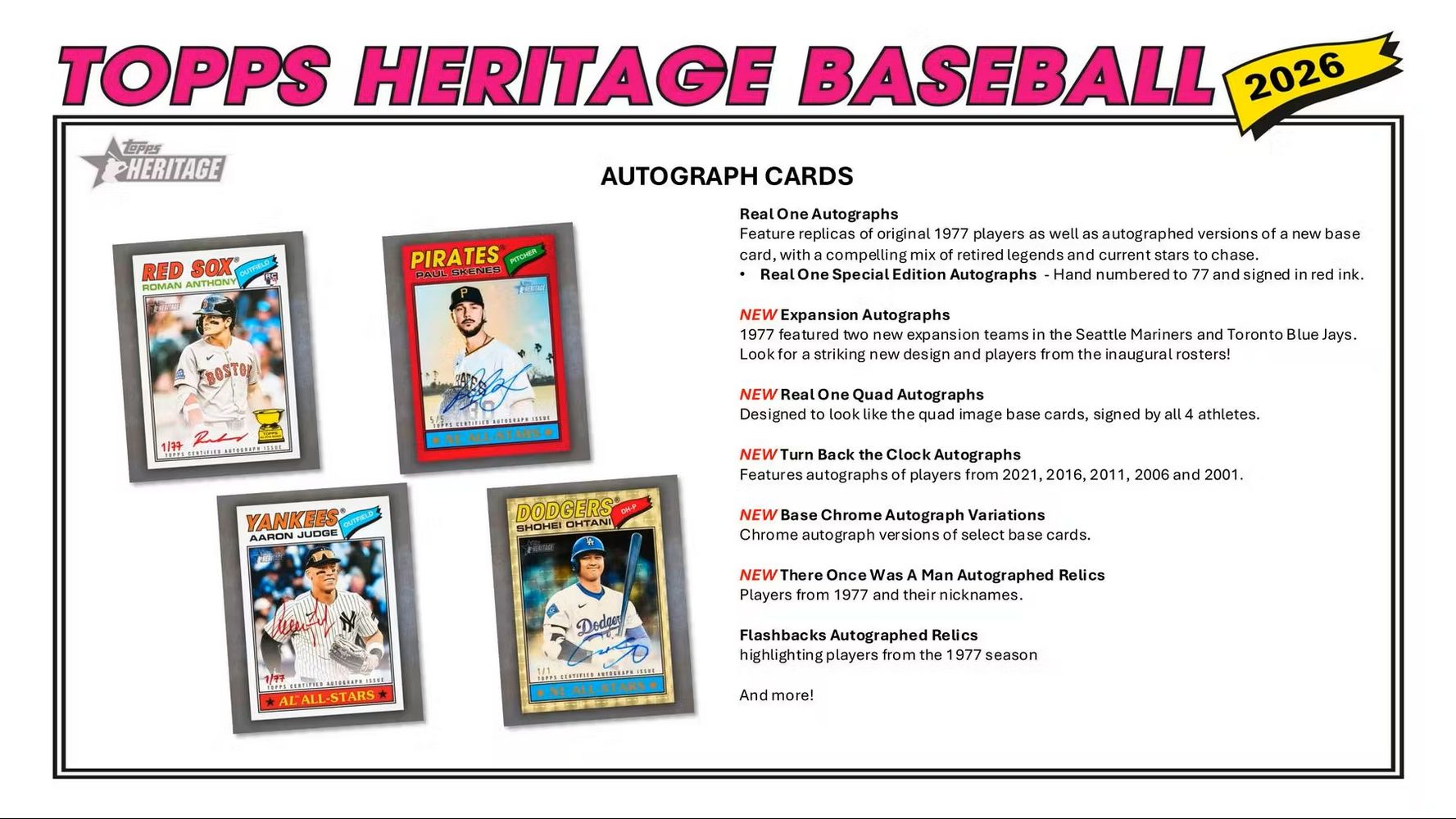 2026 Topps Heritage Baseball Blaster Box、Topps、kayou