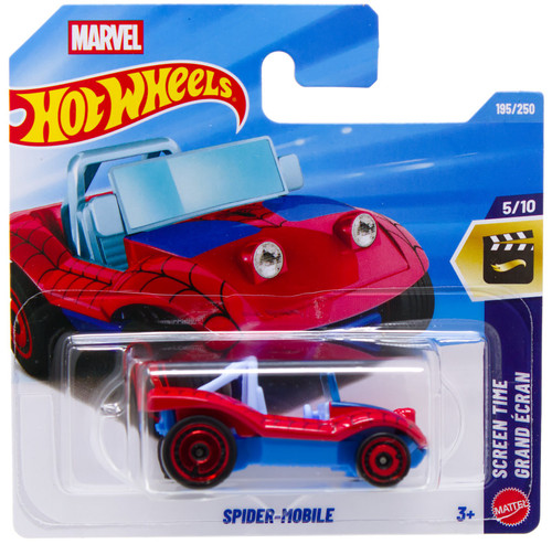 Hot Wheels Screen Time Spider-Mobile Diecast Car、ToyWiz、kayou
