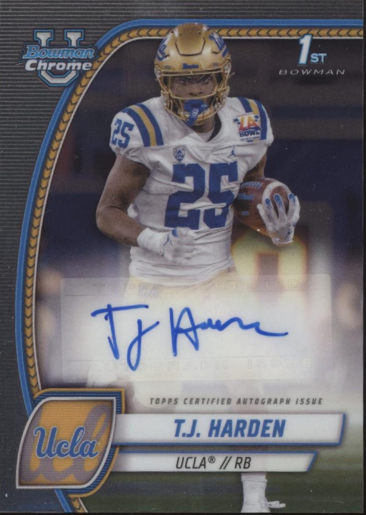 TJ Harden 2024 Bowman Chrome University Auto #PA-TJH、Collector Store LLC、kayou