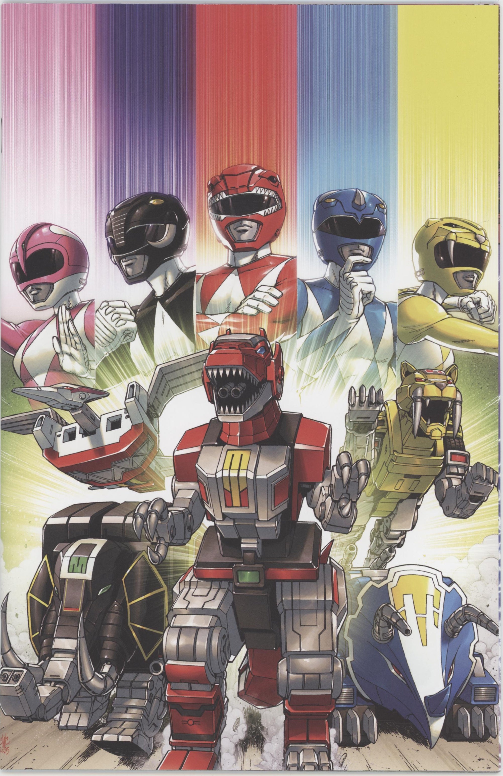 Mighty Morphin Power Rangers: Zord Quest #1 F Unlimited Variant (Full Art, Coller)、Boom! Entertainment、kayou
