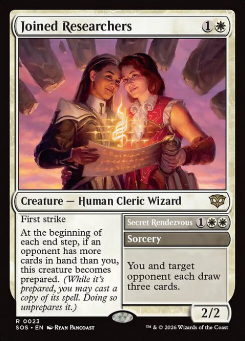 MtG Secrets of Strixhaven Rare FOIL Joined Researchers // Secret Rendezvous #23、ToyWiz、kayou