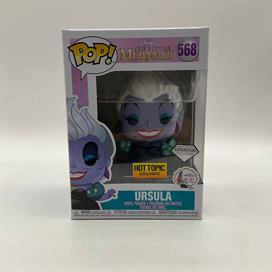 Ursula Funko Pop! The Little Mermaid #568 Diamond Collection Hot Topic、Funko、kayou