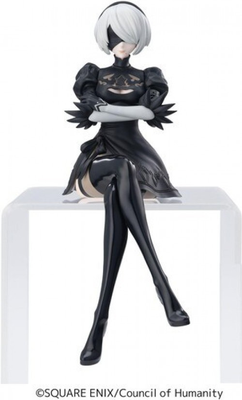 Sega NieR:Automata Ver1.1a 2B PM Perching Collectible PVC Figure、ToyWiz、kayou