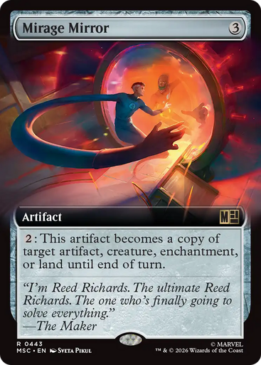 Mirage Mirror (Extended Art) | Marvel Super Heroes Commander、Magic: The Gathering、kayou