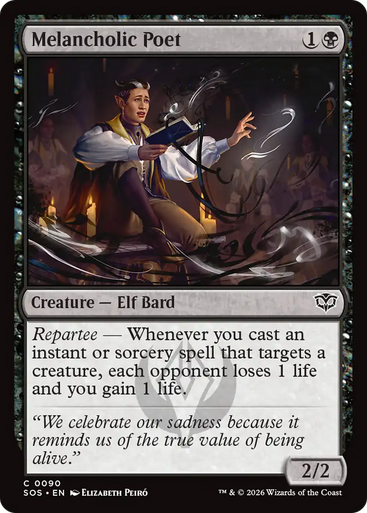 Melancholic Poet (Foil) | Secrets of Strixhaven、Magic: The Gathering、kayou