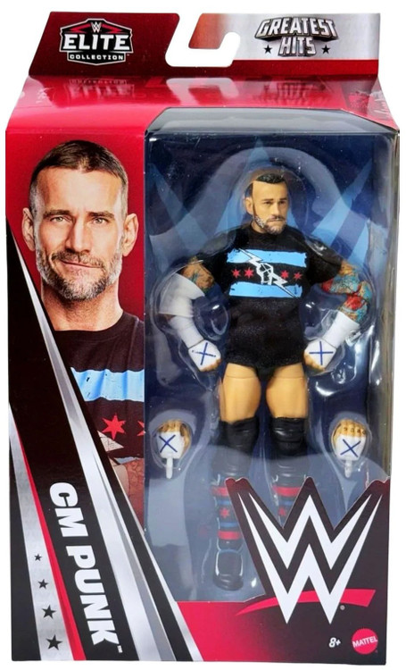 WWE Wrestling Elite Collection Greatest Hits 2026 CM Punk Action Figure、ToyWiz、kayou