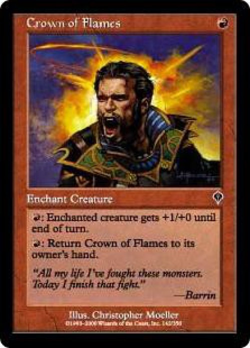 MtG Invasion Common Crown of Flames #142、ToyWiz、kayou